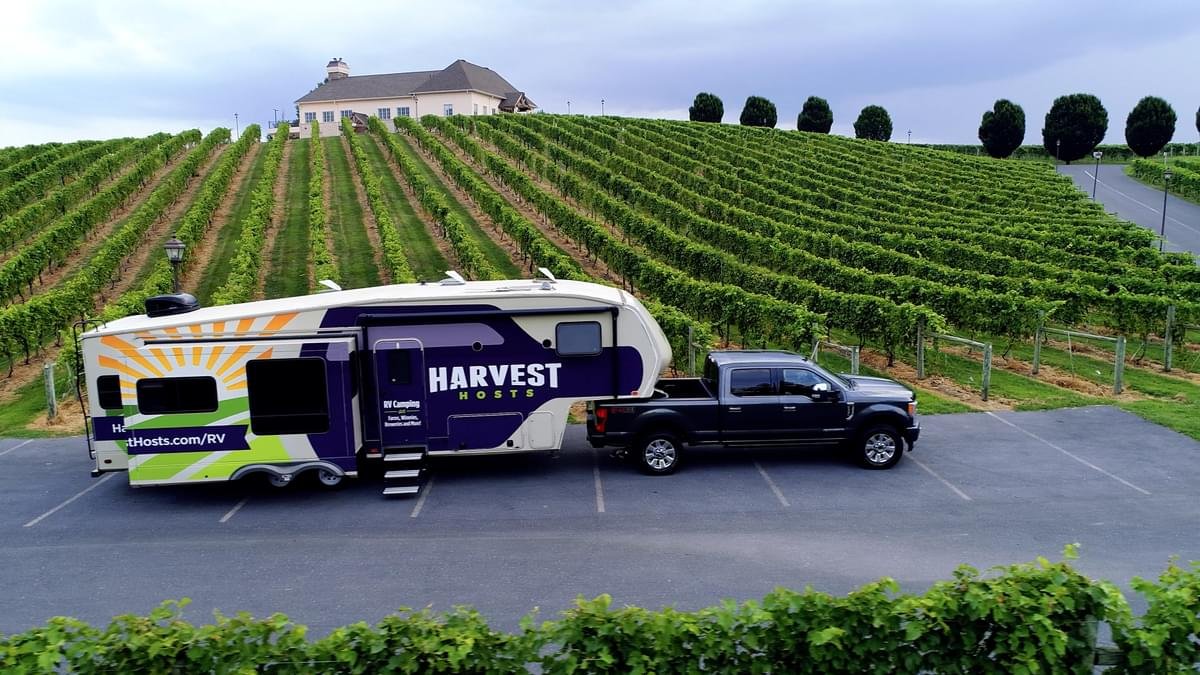 Harvest Hosts RV travel stop